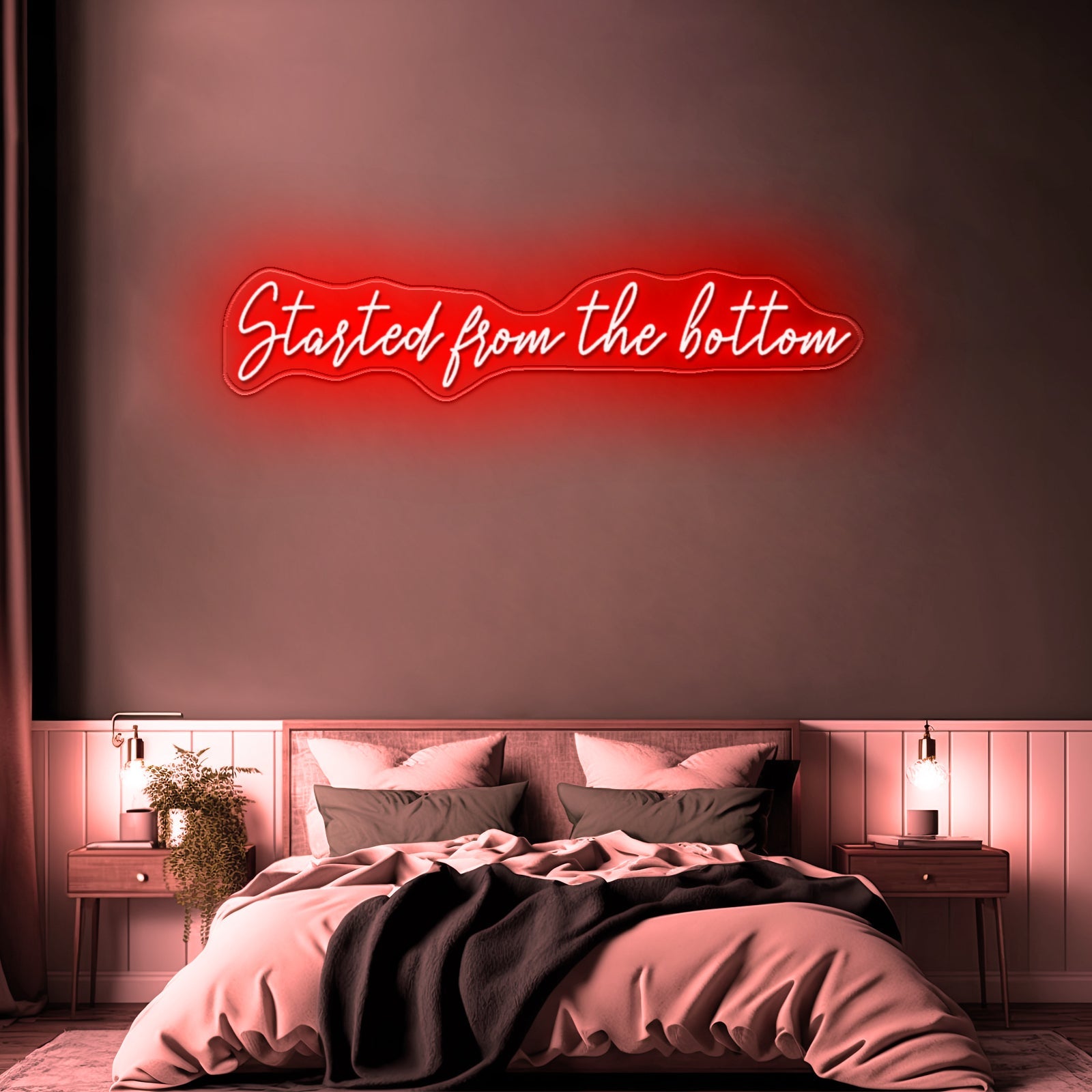 Started From The Bottom Led Neon Signs - Shineneon