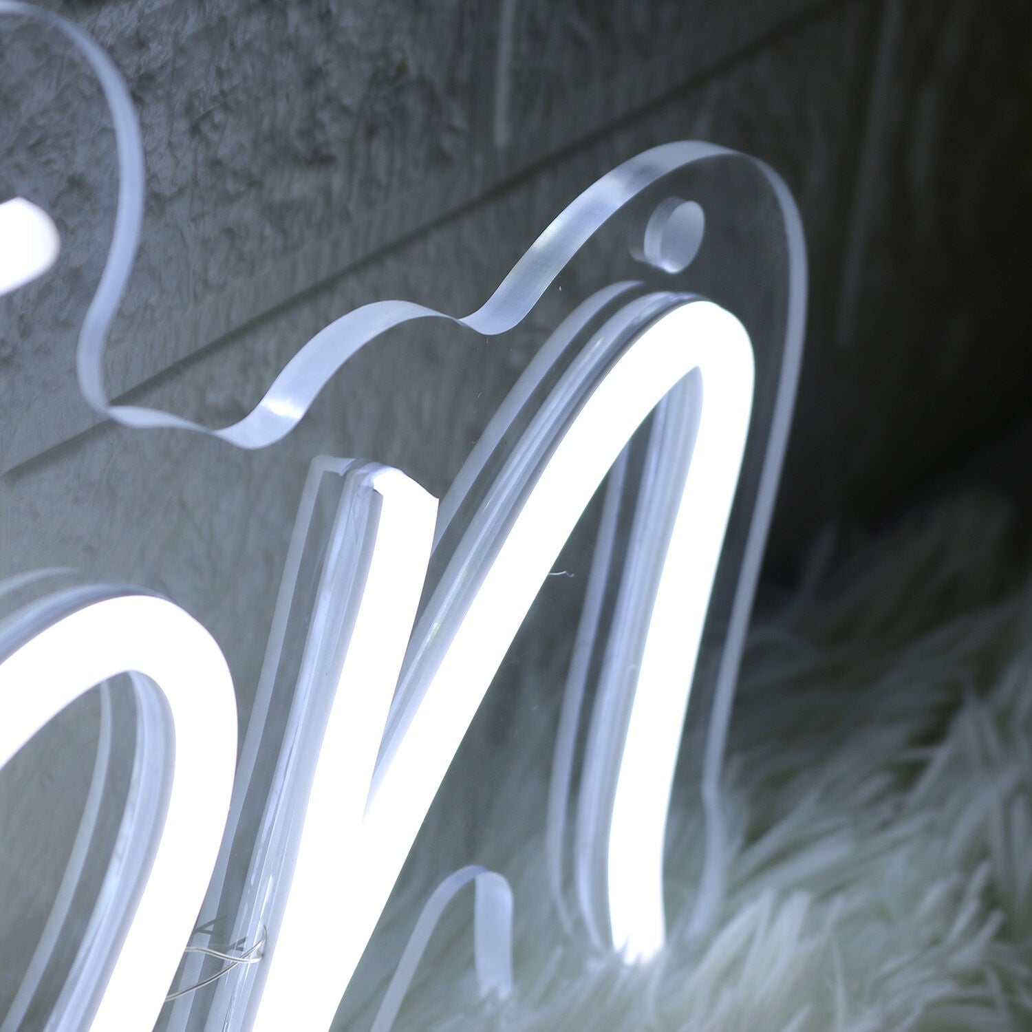 Station White Led Neon Sign - Shineneon