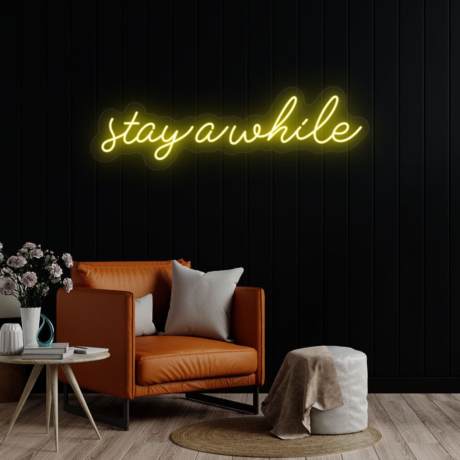 Stay A While Led Neon Sign | Shineneon