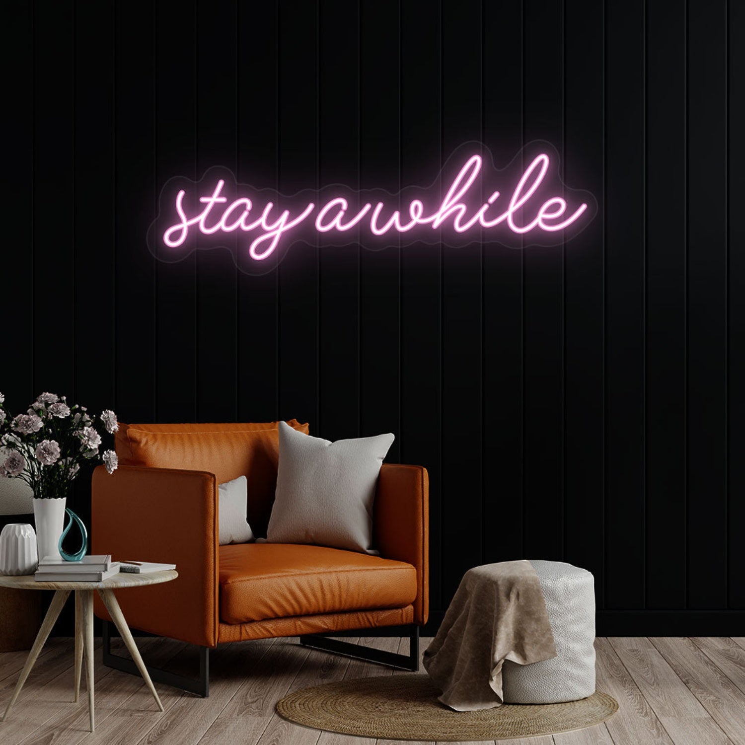 Stay A While Led Neon Sign | Shineneon