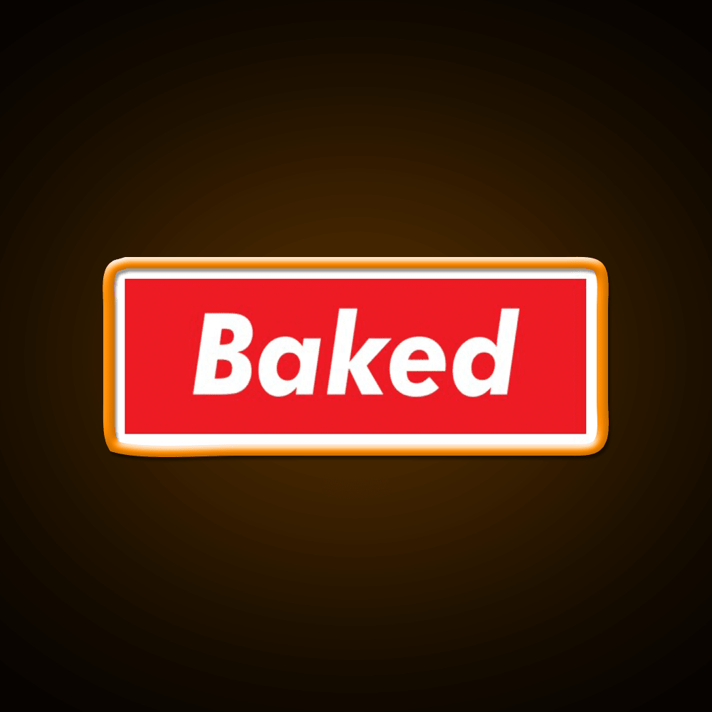 Stay Baked Hemp Inspired Green Leaf Led Neon Sign Rgb Color - Shineneon