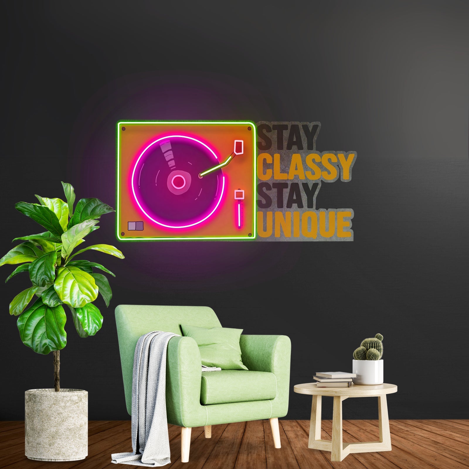 Stay Classy Stay Unique Led Neon Sign Light Custom Led Signs - Shineneon