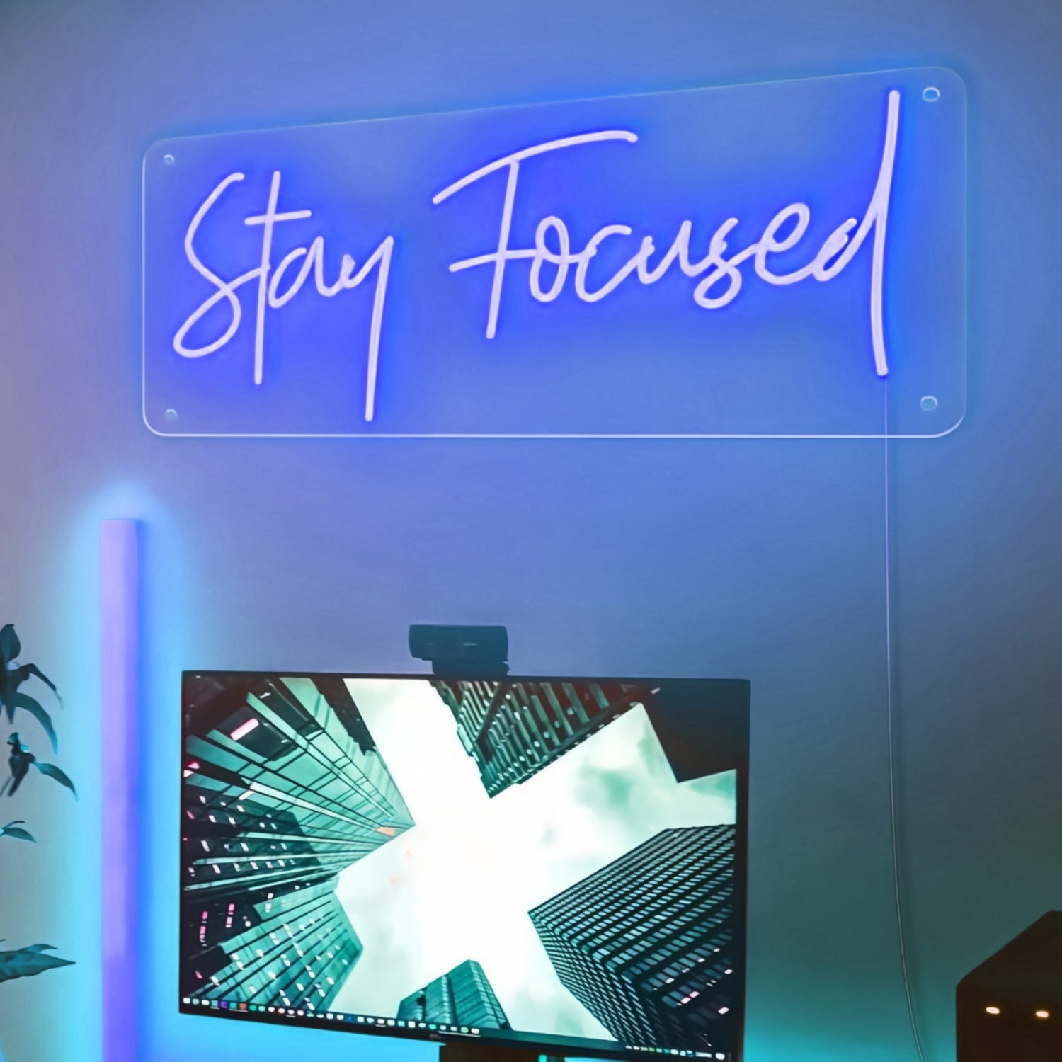 Stay Focused Brilliant Led Neon Sign - Shineneon