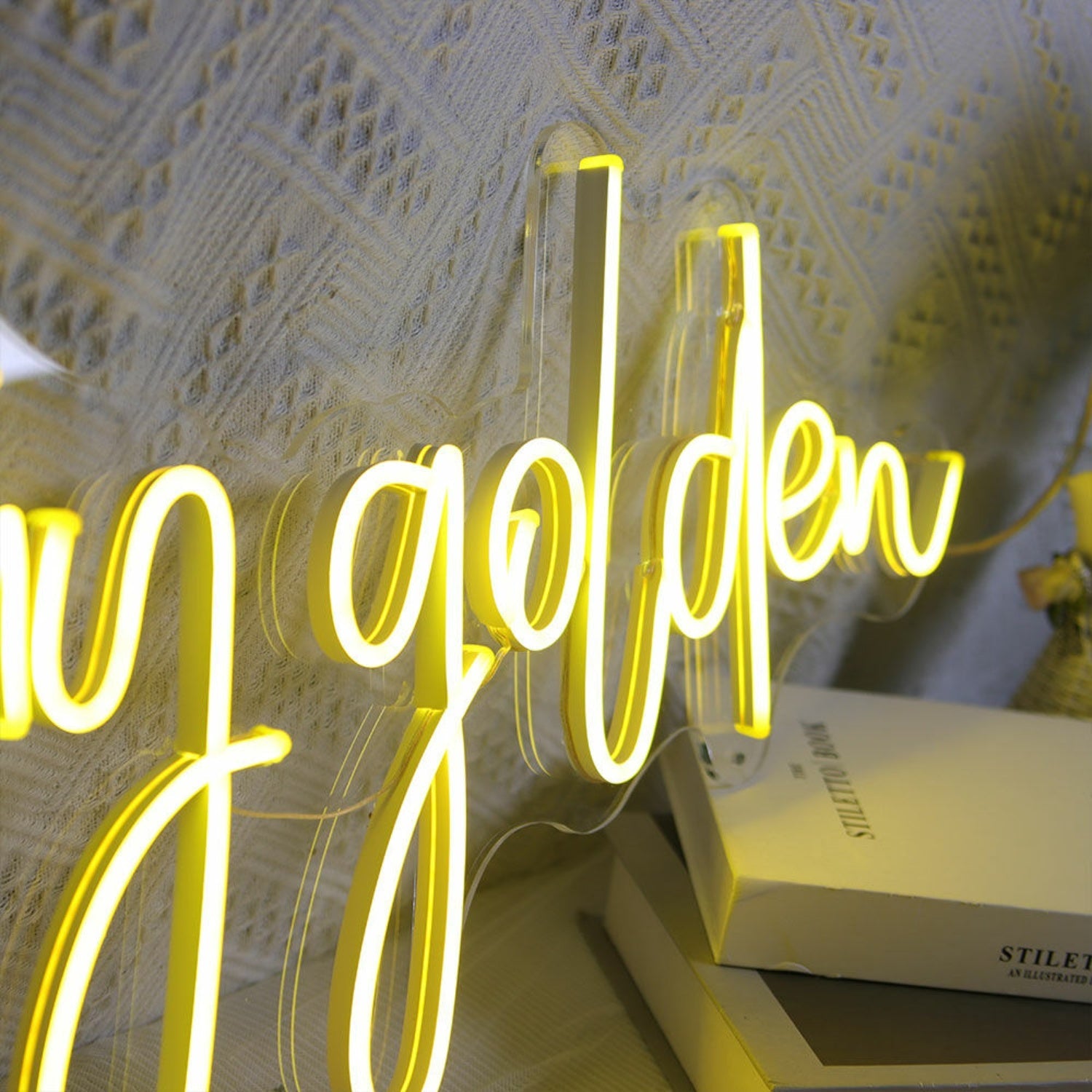 Stay Golden Led Neon Sign - Shineneon