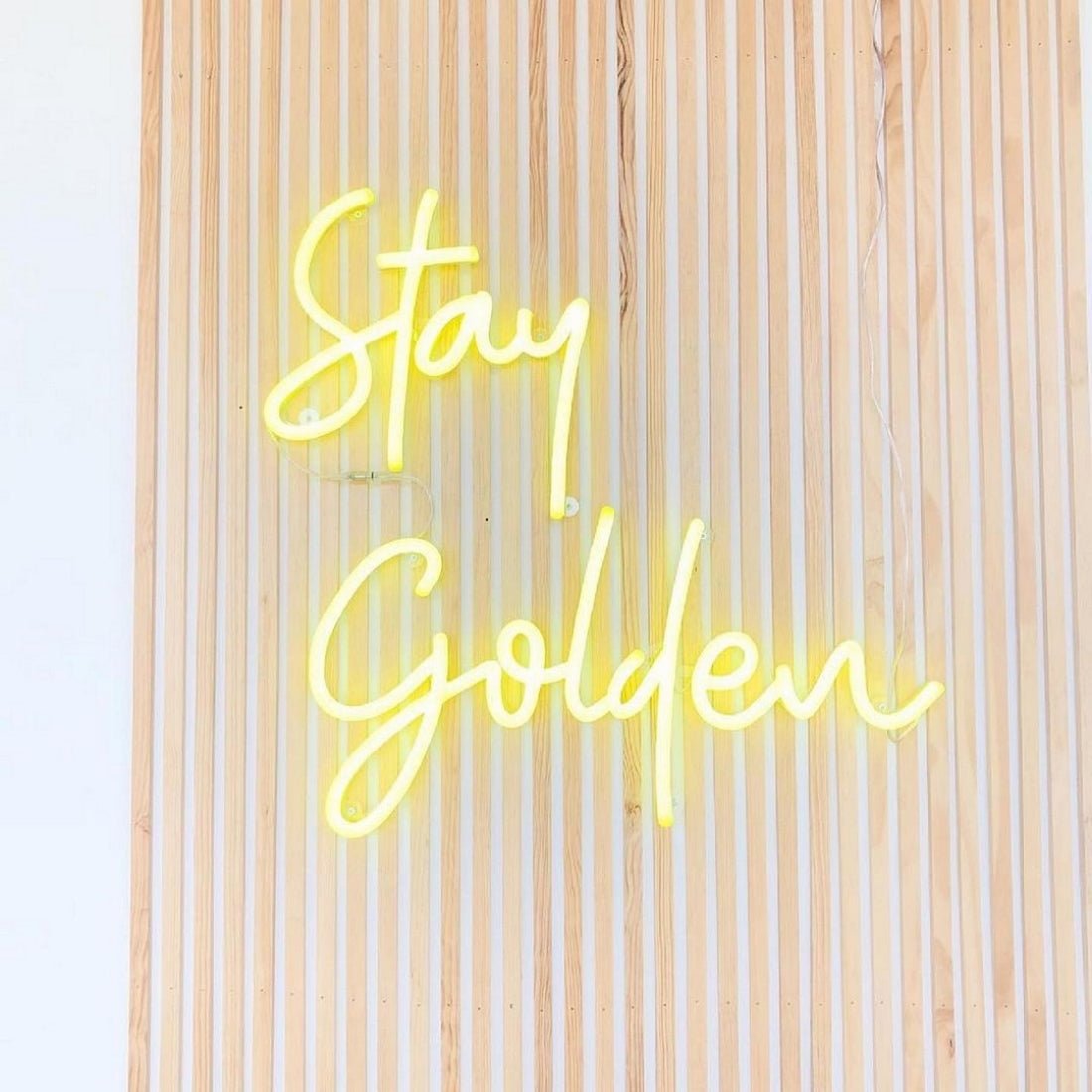 Stay Golden Led Sign Business Neon Sign - Shineneon