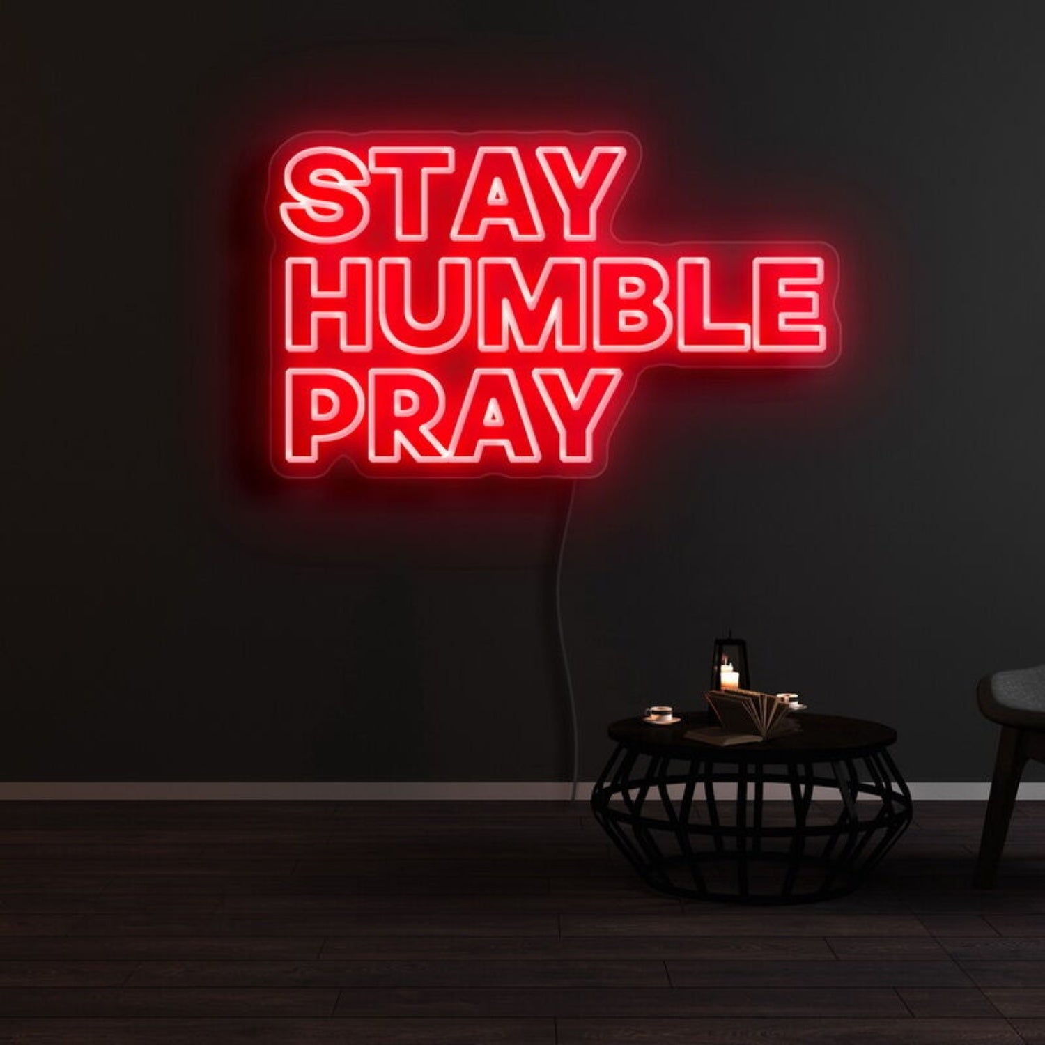 Stay Humble Pray Led Neon Sign For Spiritual | Shineneon