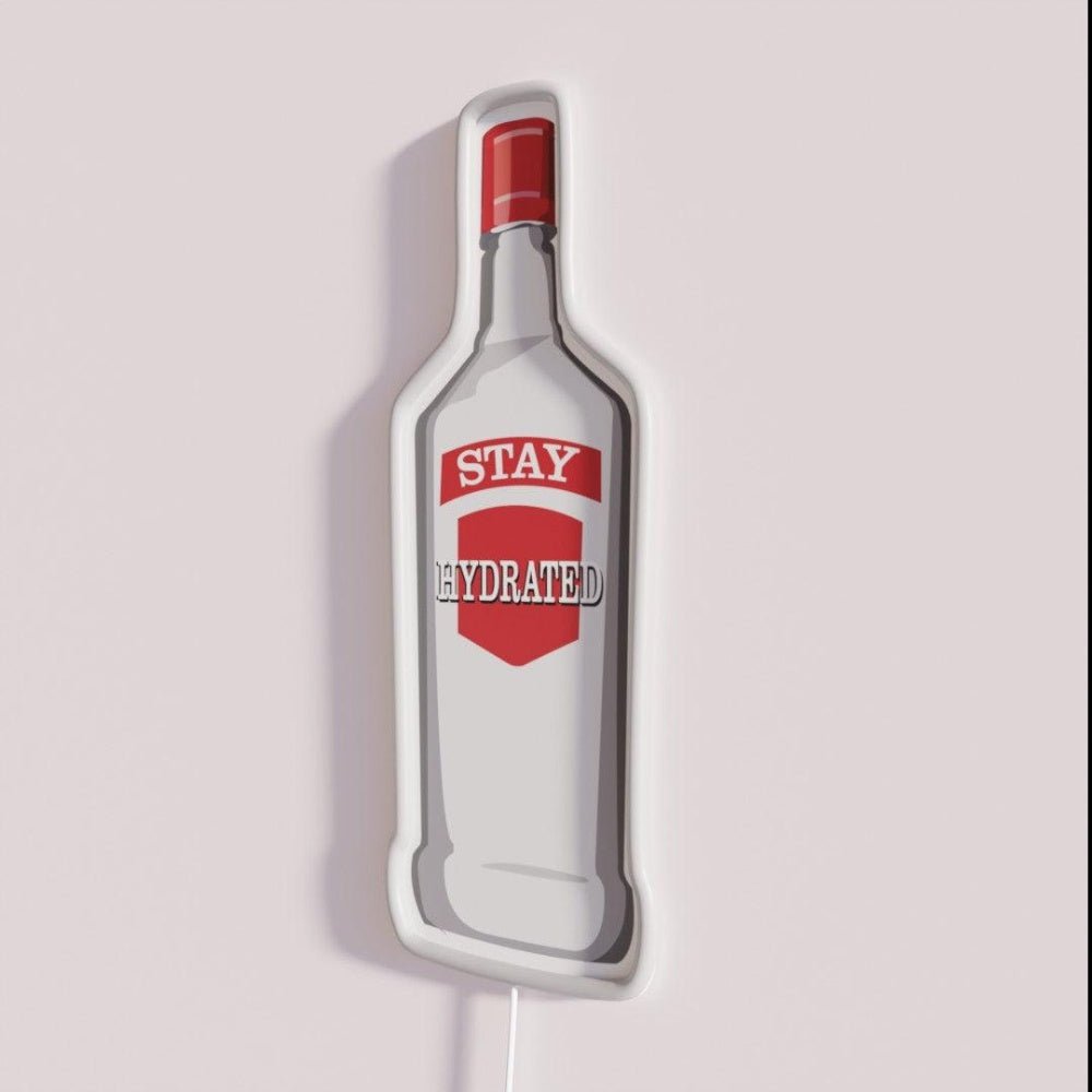 Stay Hydrated Rgb Led Neon Sign - Shineneon