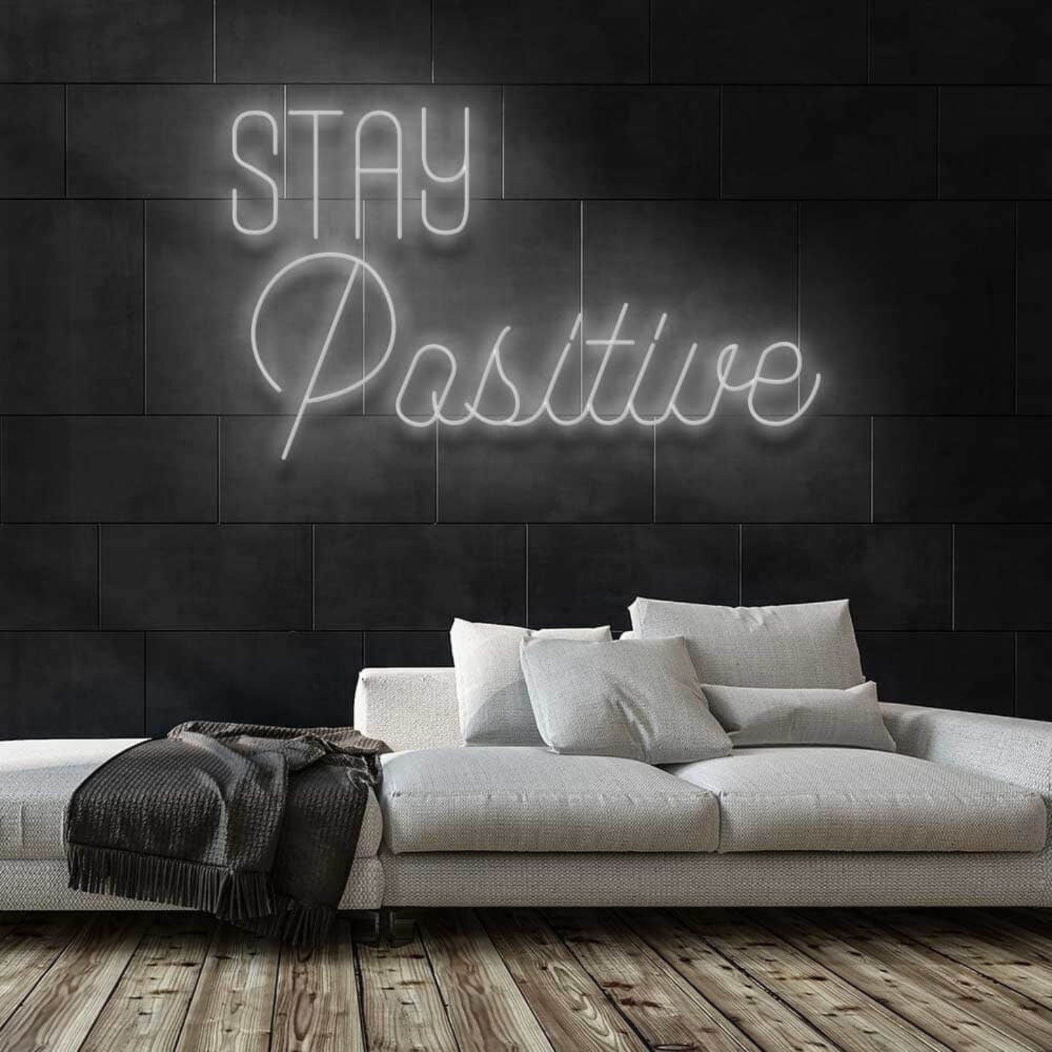 Stay Positive Led Neon Sign - Shineneon