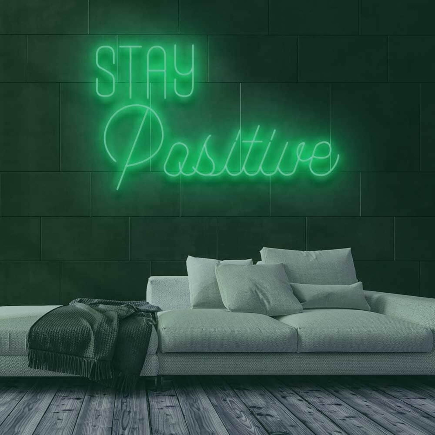 Stay Positive Led Neon Sign - Shineneon