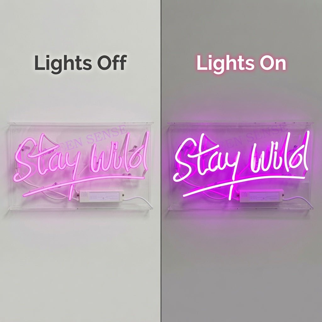 Stay Wild LED Neon Sign Home Decor - Shineneon