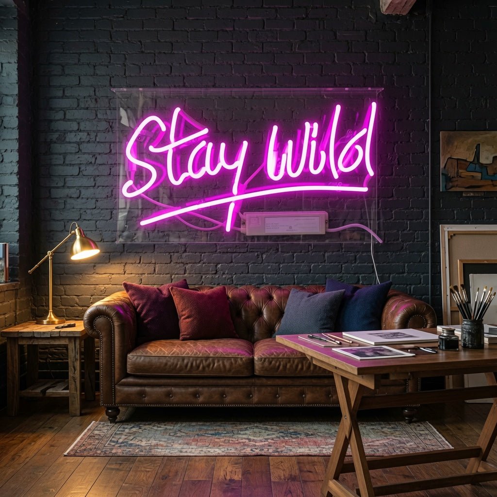 Stay Wild LED Neon Sign Home Decor - Shineneon