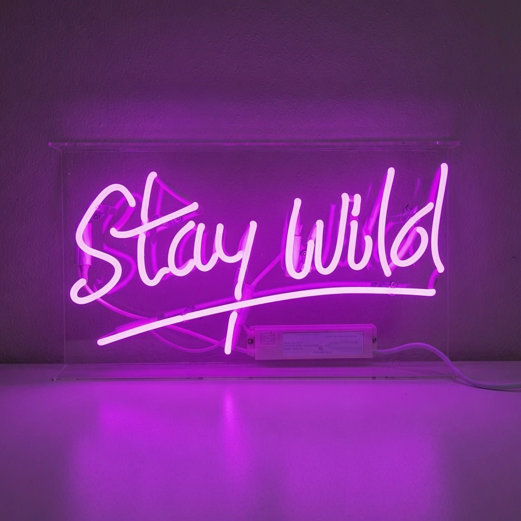 Stay Wild LED Neon Sign Home Decor - Shineneon