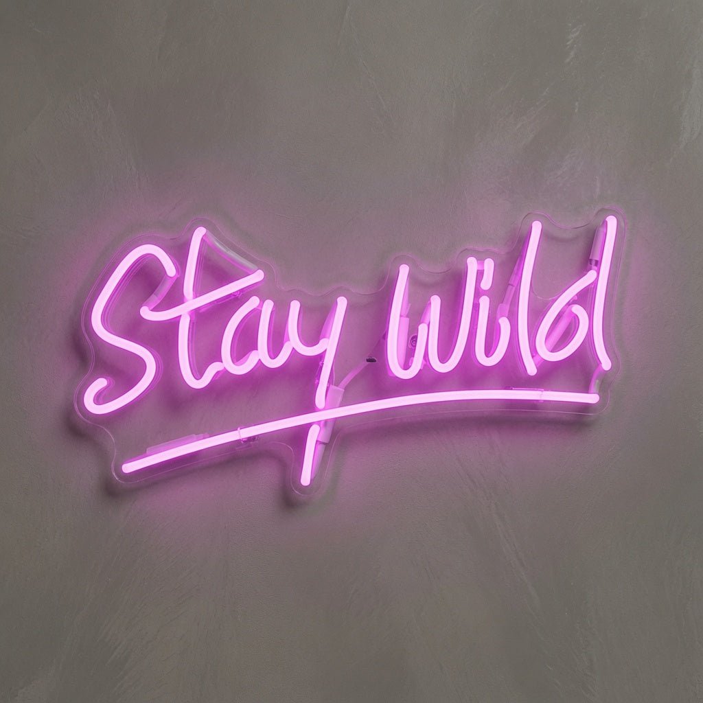 Stay Wild LED Neon Sign Home Decor - Shineneon
