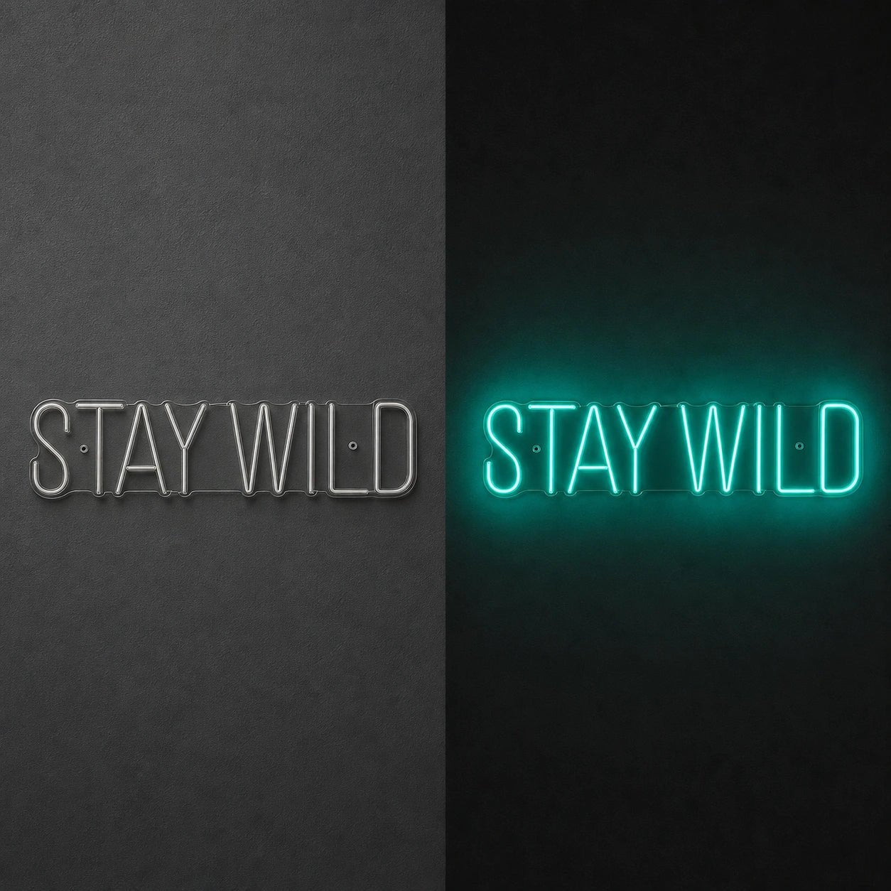 Stay Wild LED Neon Sign Man Cave Neon Sign - Shineneon