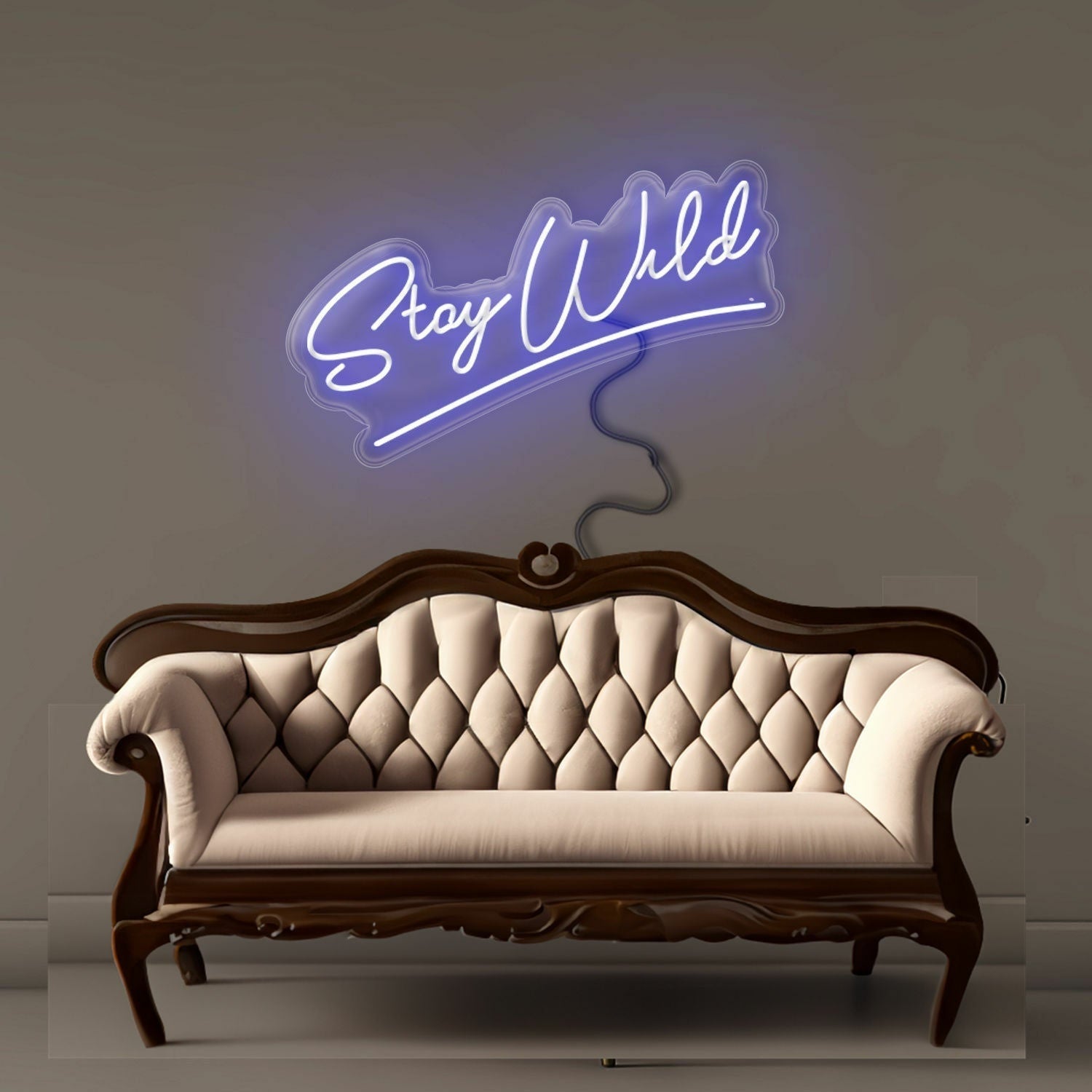 Stay Wild Led Neon Signs Bedroom Wall Art - Shineneon