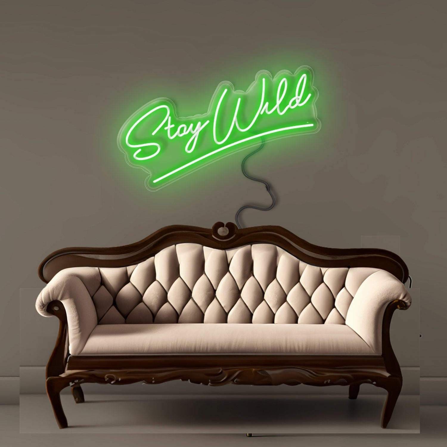 Stay Wild Led Neon Signs Bedroom Wall Art - Shineneon