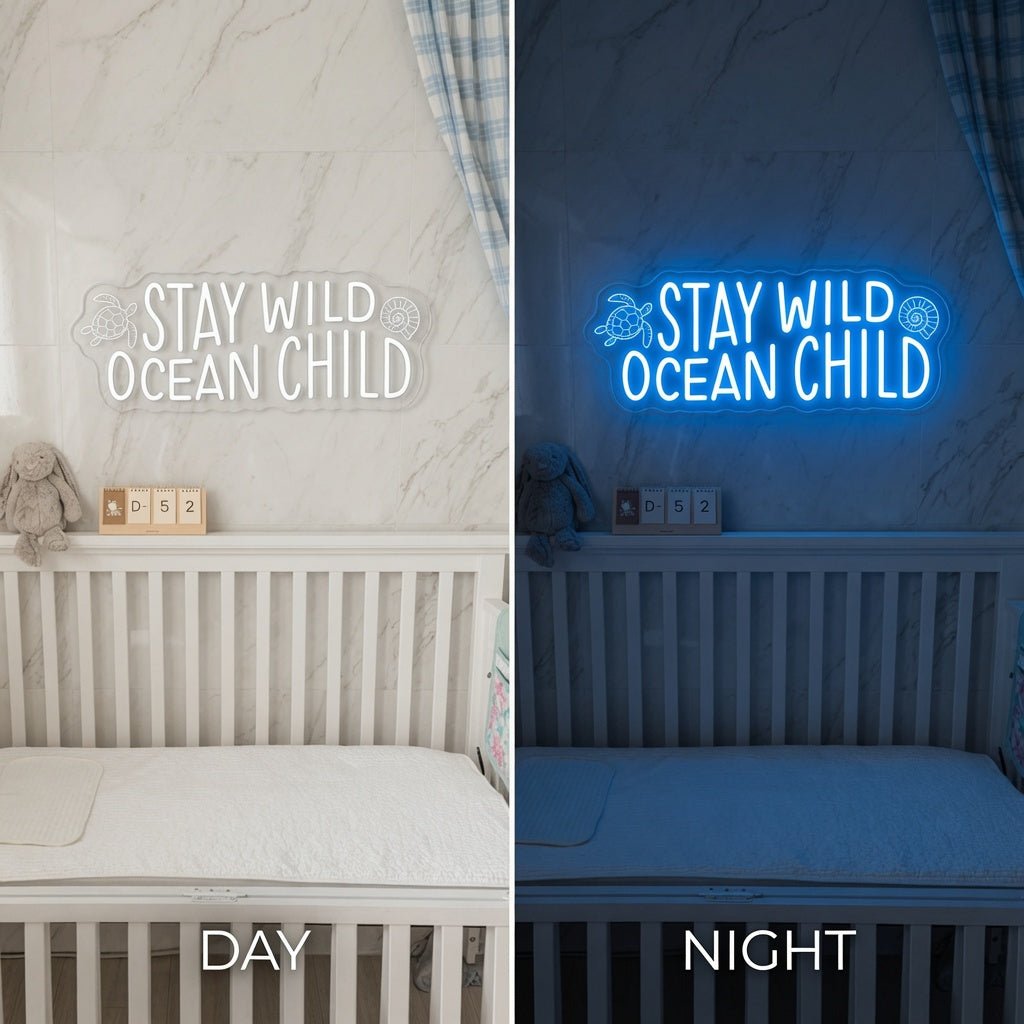 Stay Wild Ocean Child LED Neon Sign - Shineneon