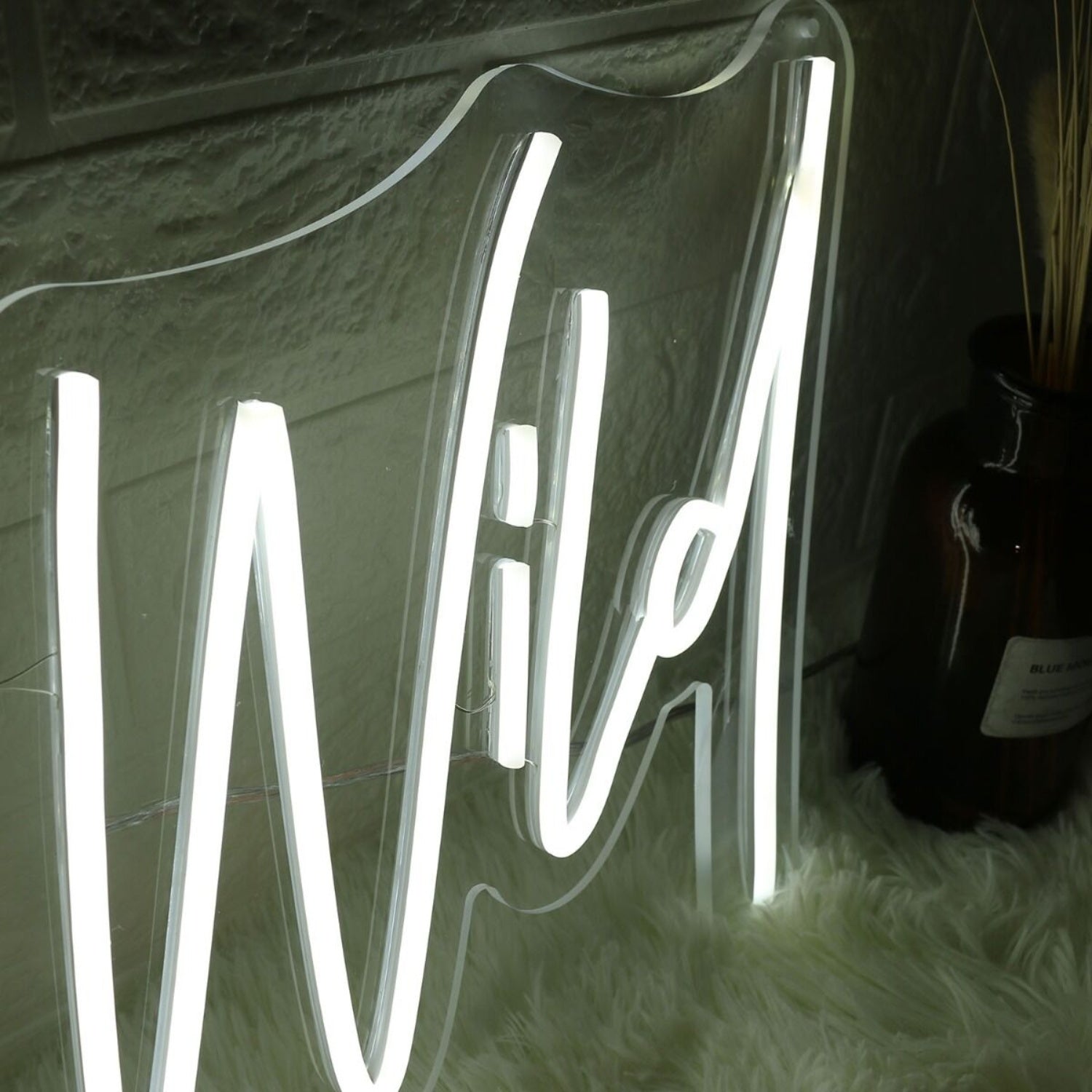 Stay Wild White Neon Sign For Inspirational And Positive Spaces | Shineneon