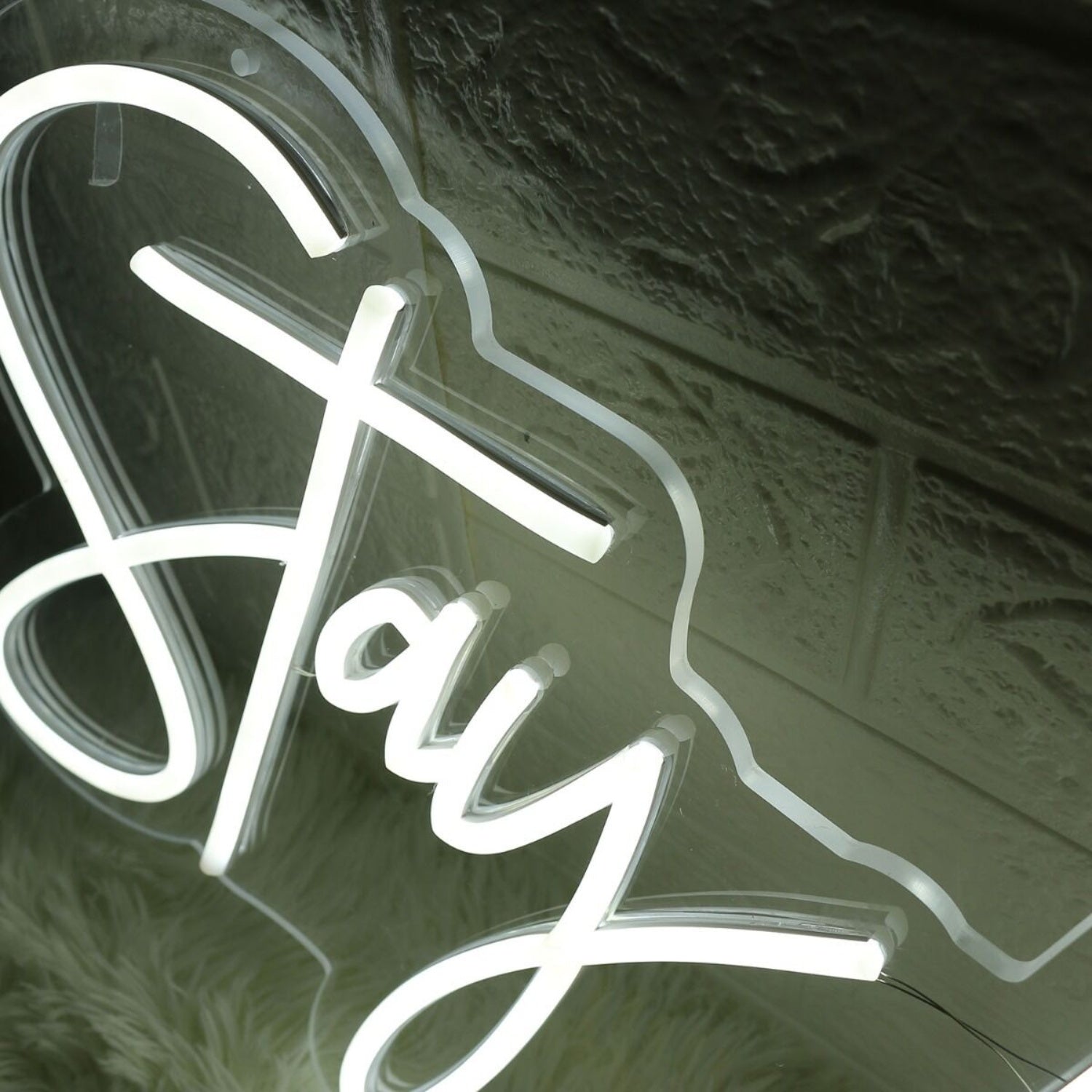 Stay Wild White Neon Sign For Inspirational And Positive Spaces | Shineneon