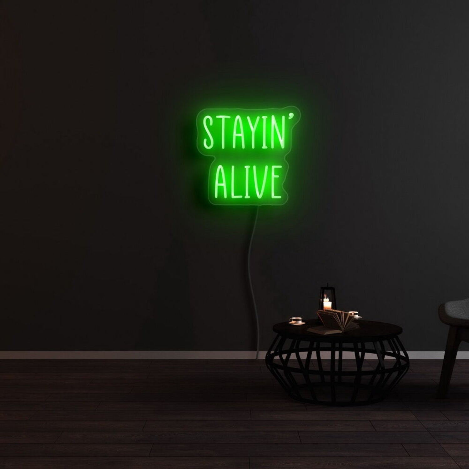 Stayin Alive Led Neon Sign - Shineneon