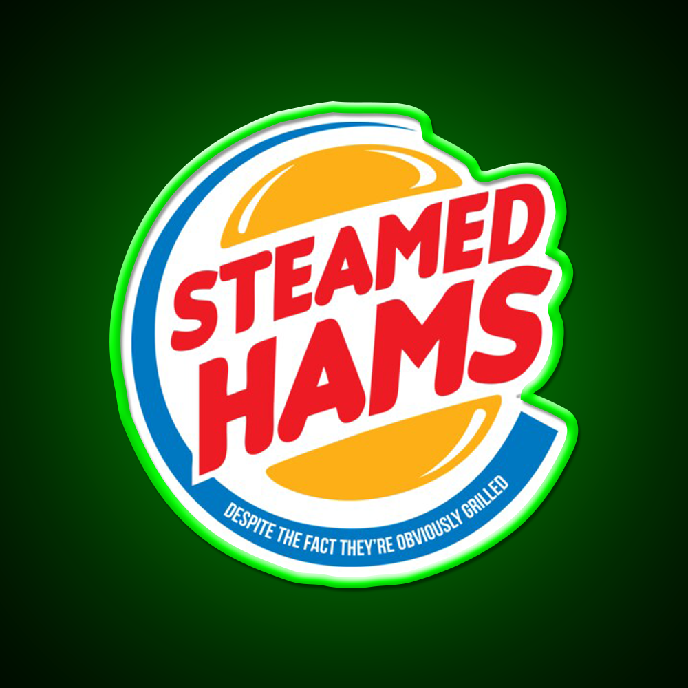 Steamed Hams Beer Bar Decor Led Neon Sign Rgb Color - LED neon sign view 8
