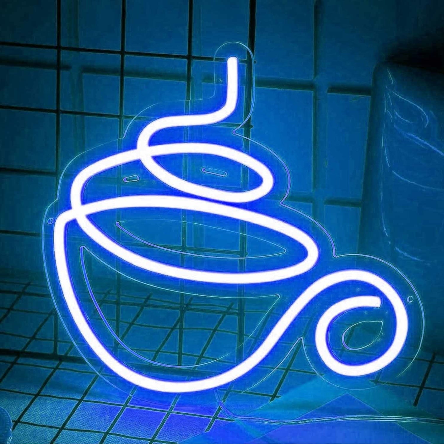 Steaming Hot Coffee Cup Led Neon Sign | Shineneon