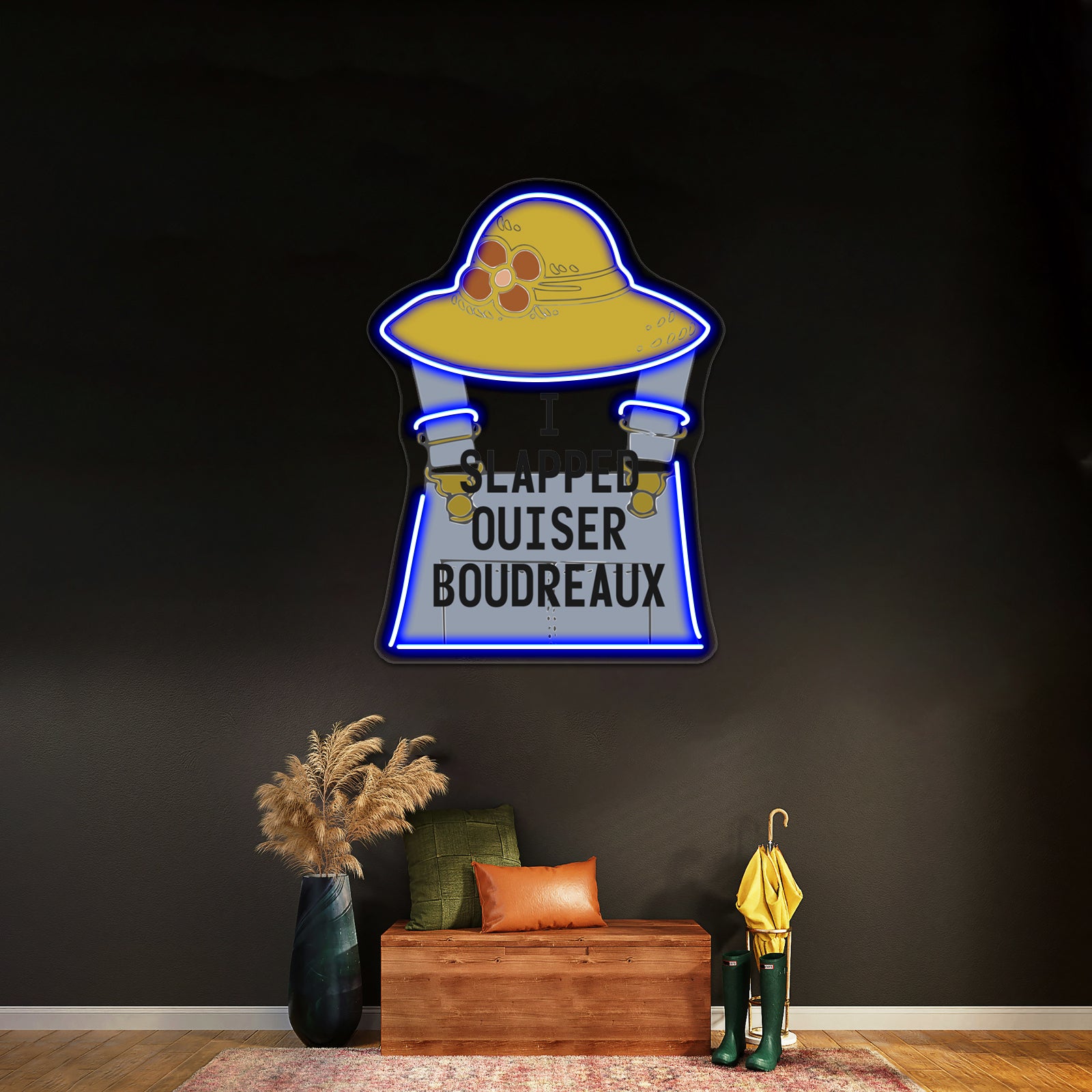 Steel Magnoliasi Slapped Ouiser Boudreaux Artwork Neon Signs For Sale | Shineneon