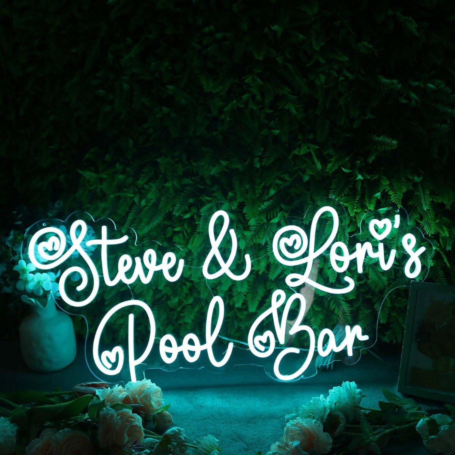 Steve And Loris Pool Bar Blue Led Neon Sign | Shineneon