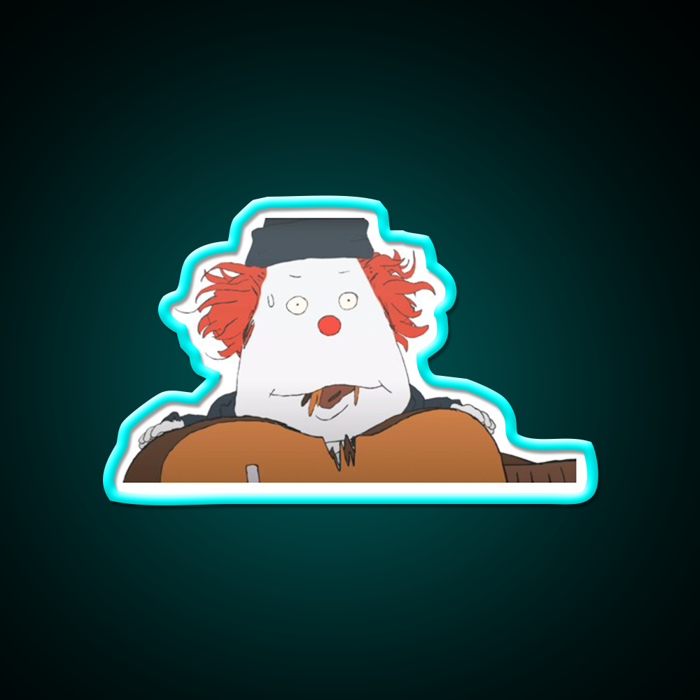 Steve Chomp Fast Food Led Neon Sign For Burger Place Rgb Color