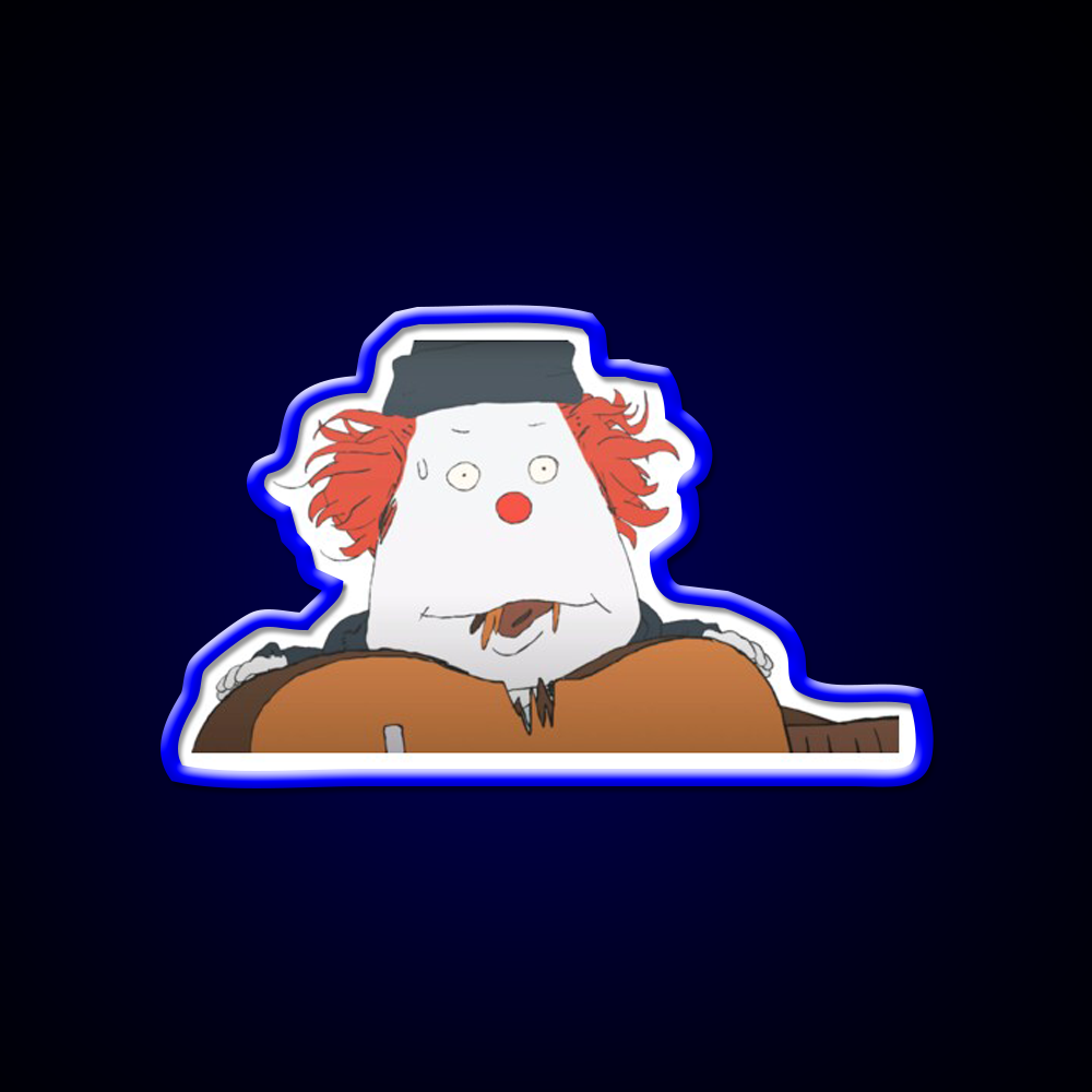 Steve Chomp Fast Food Led Neon Sign For Burger Place Rgb Color