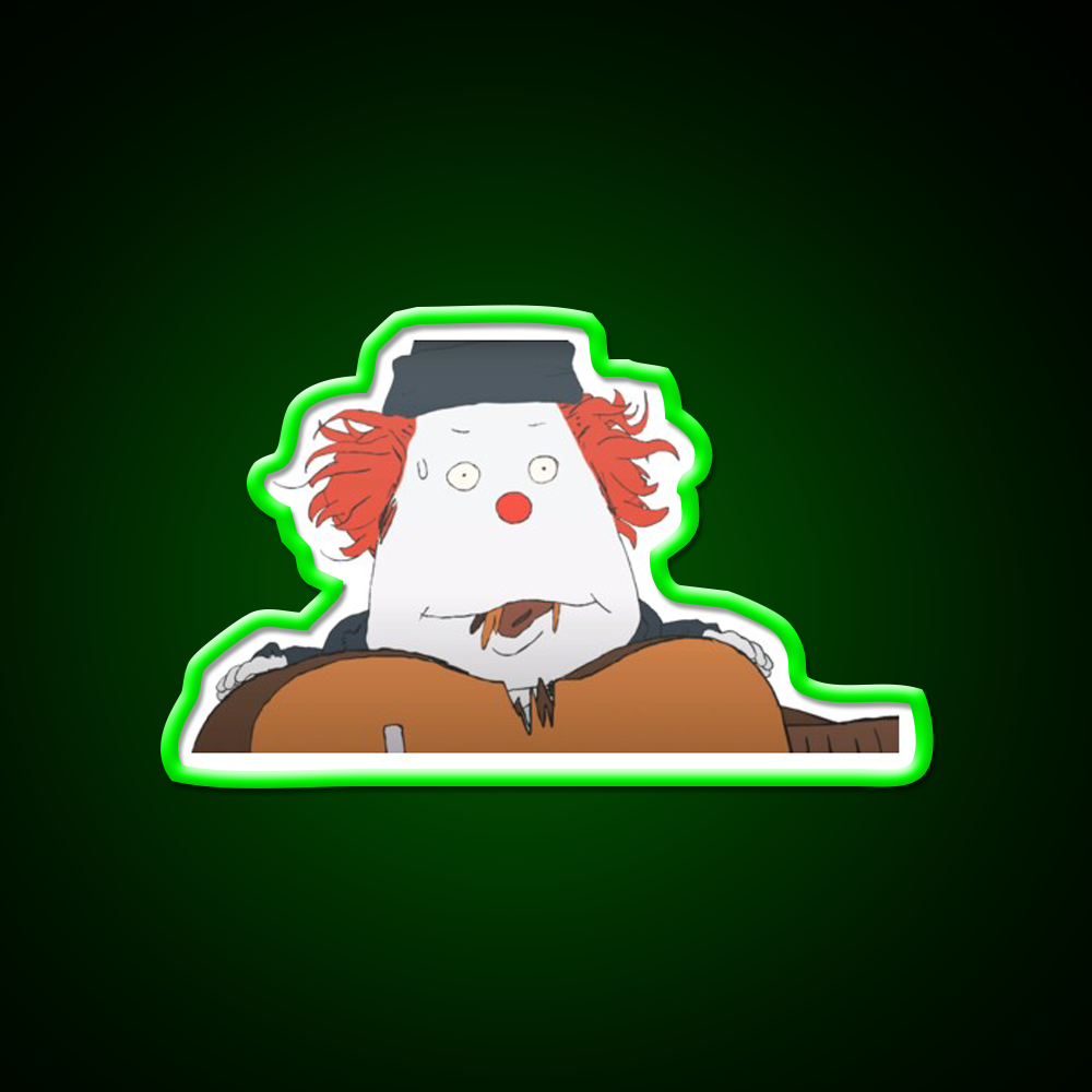 Steve Chomp Fast Food Led Neon Sign For Burger Place Rgb Color