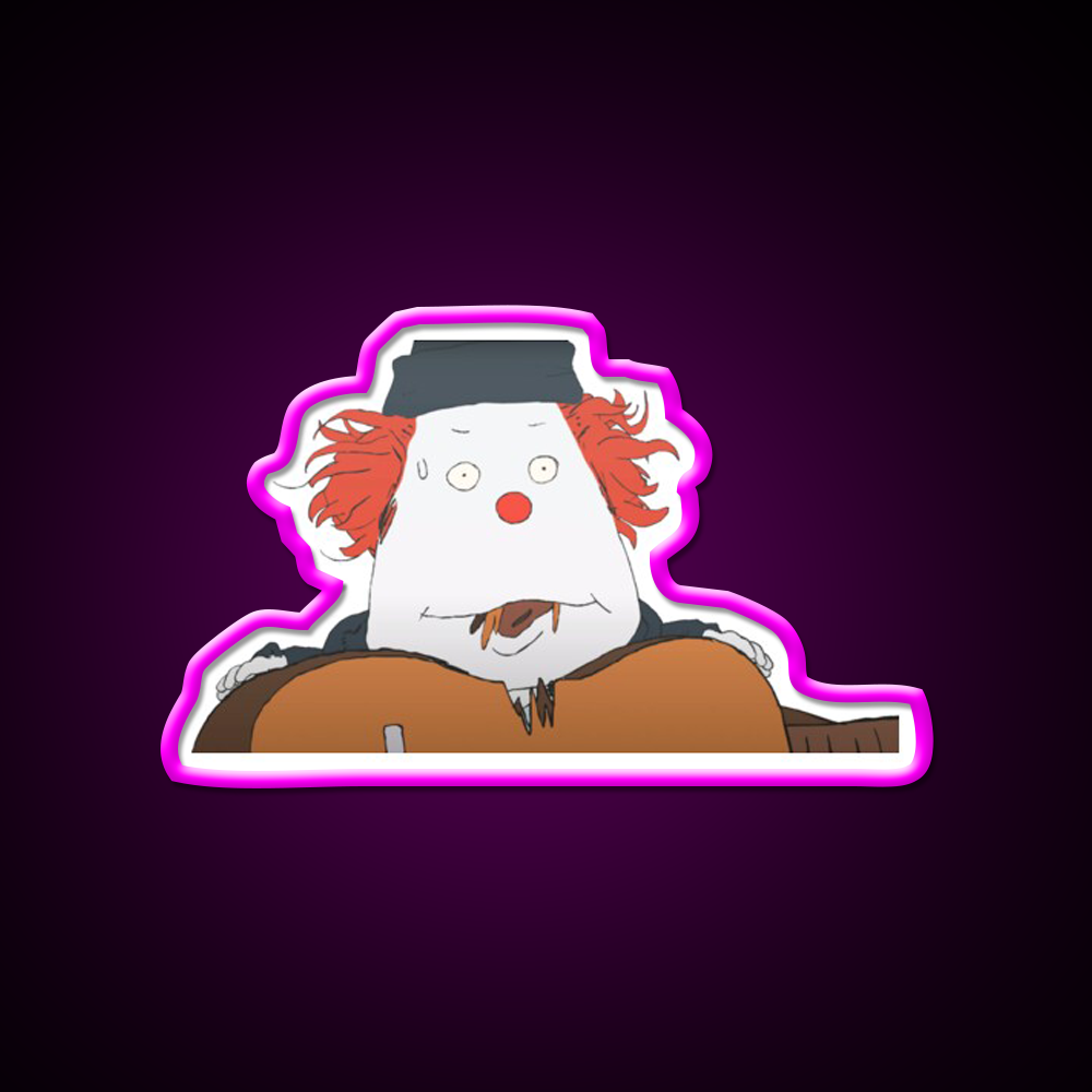 Steve Chomp Fast Food Led Neon Sign For Burger Place Rgb Color