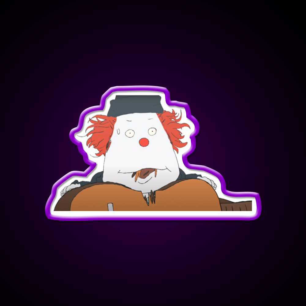 Steve Chomp Fast Food Led Neon Sign For Burger Place Rgb Color