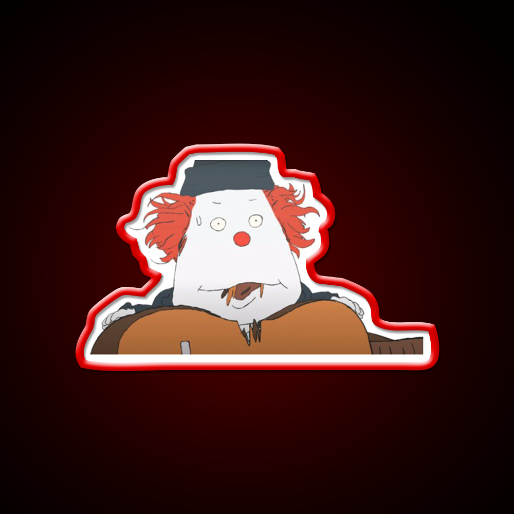 Steve Chomp Fast Food Led Neon Sign For Burger Place Rgb Color