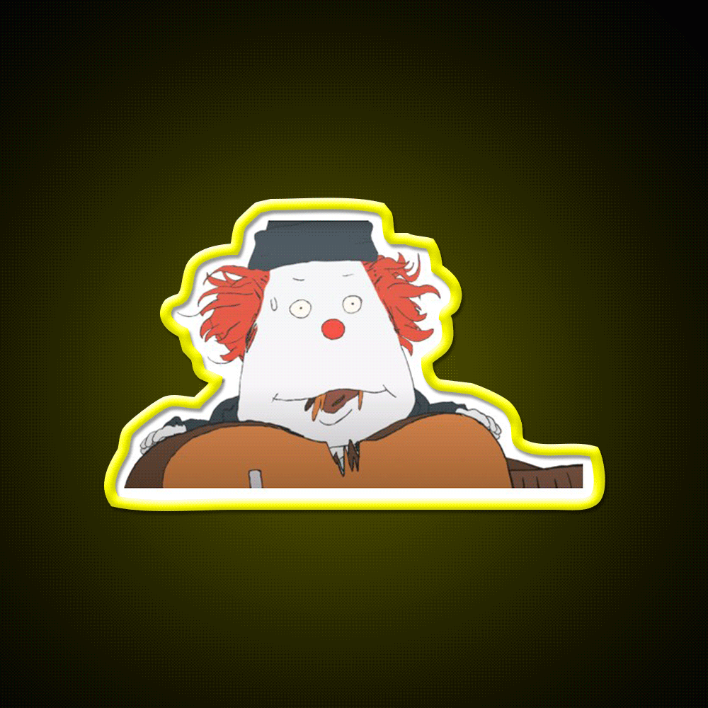 Steve Chomp Fast Food Led Neon Sign For Burger Place Rgb Color