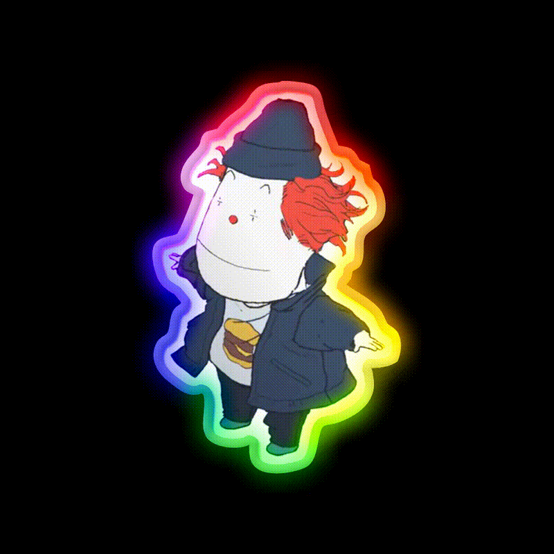 Steve Dominance Fast Food Led Neon Sign For Burger Place Rgb Color