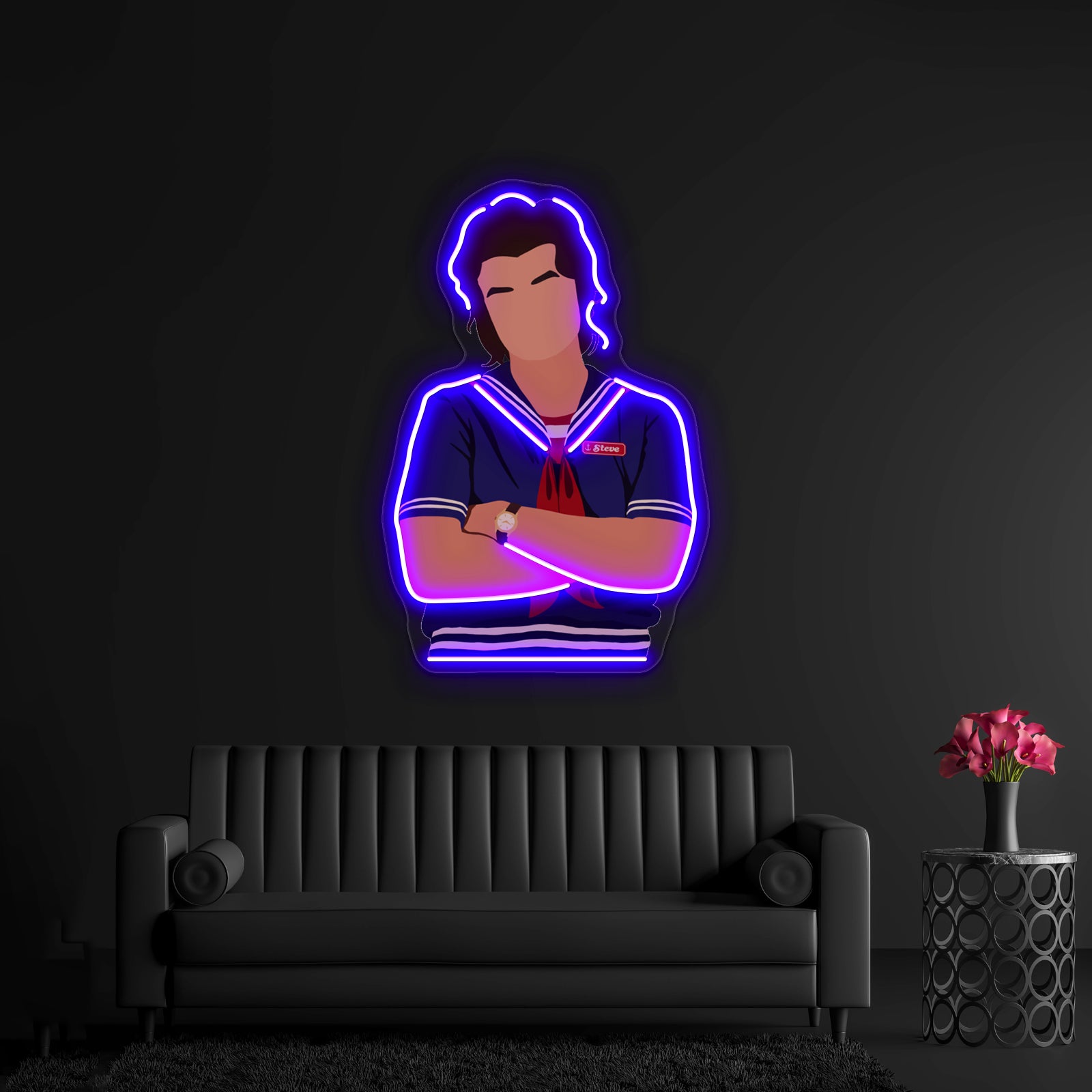 Steve Harrington Artwork Neon Signs For Sale | Shineneon