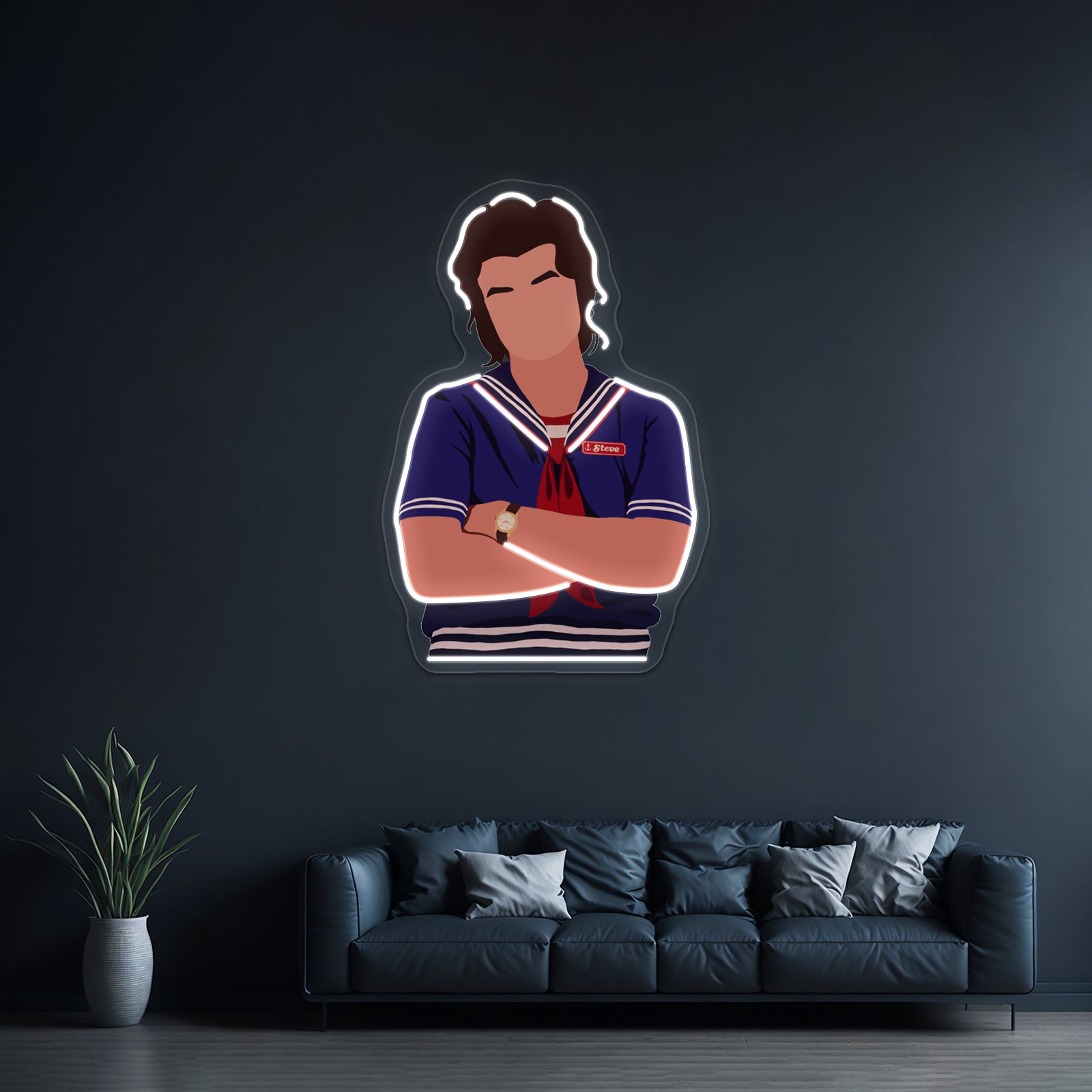 Steve Harrington Artwork Neon Signs For Sale | Shineneon