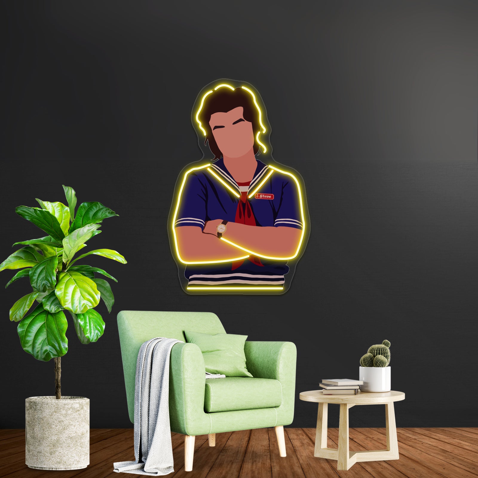 Steve Harrington Artwork Neon Signs For Sale | Shineneon