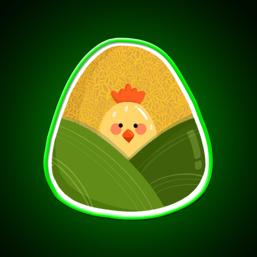 Sticky Rice Chicken Snack Food Led Neon Sign Rgb Color - Shineneon