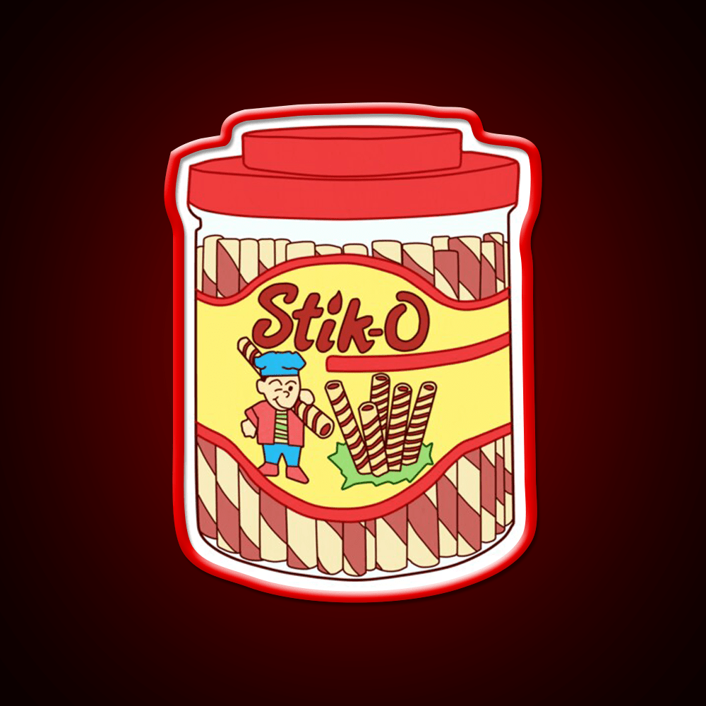 Stik O Snack Food Led Neon Sign Rgb Color - Shineneon