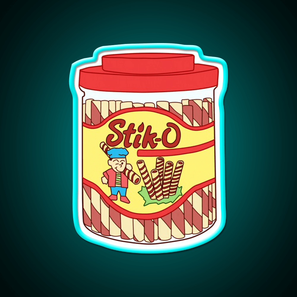 Stik O Snack Food Led Neon Sign Rgb Color - Shineneon