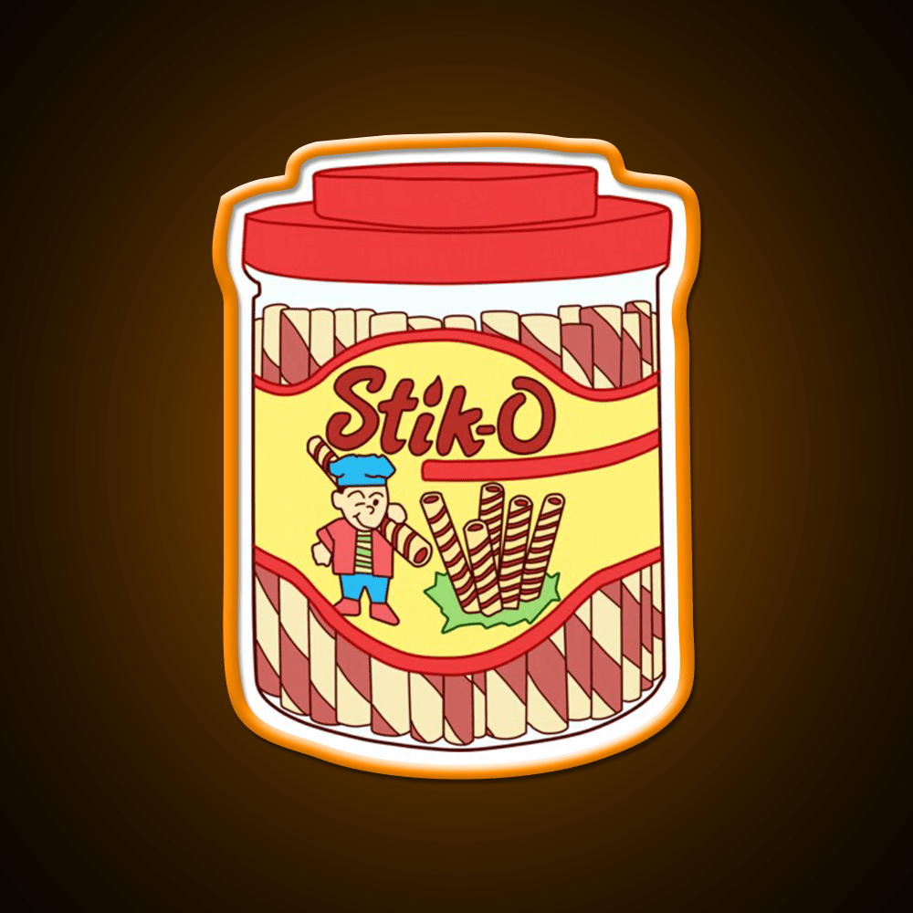 Stik O Snack Food Led Neon Sign Rgb Color - Shineneon