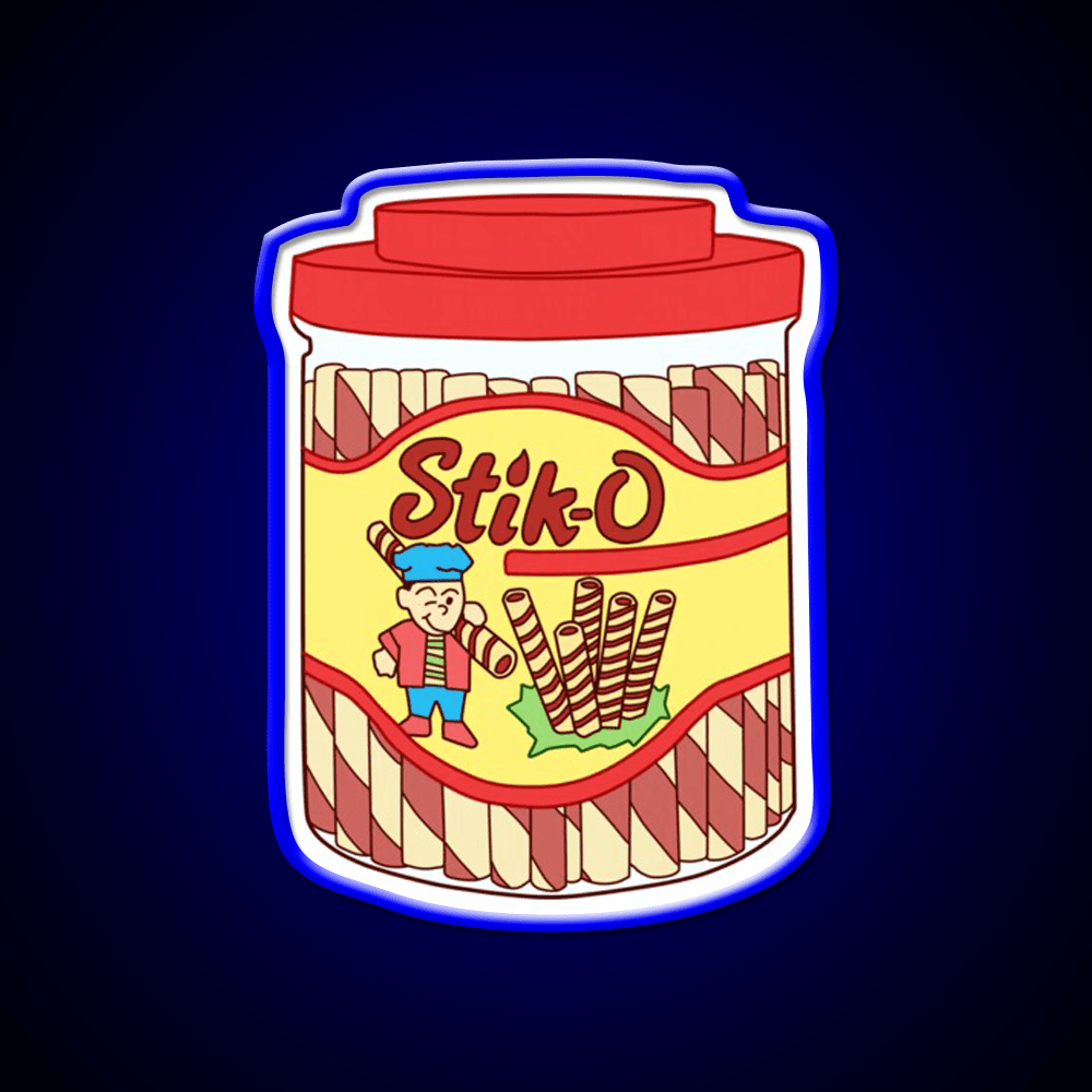 Stik O Snack Food Led Neon Sign Rgb Color - Shineneon