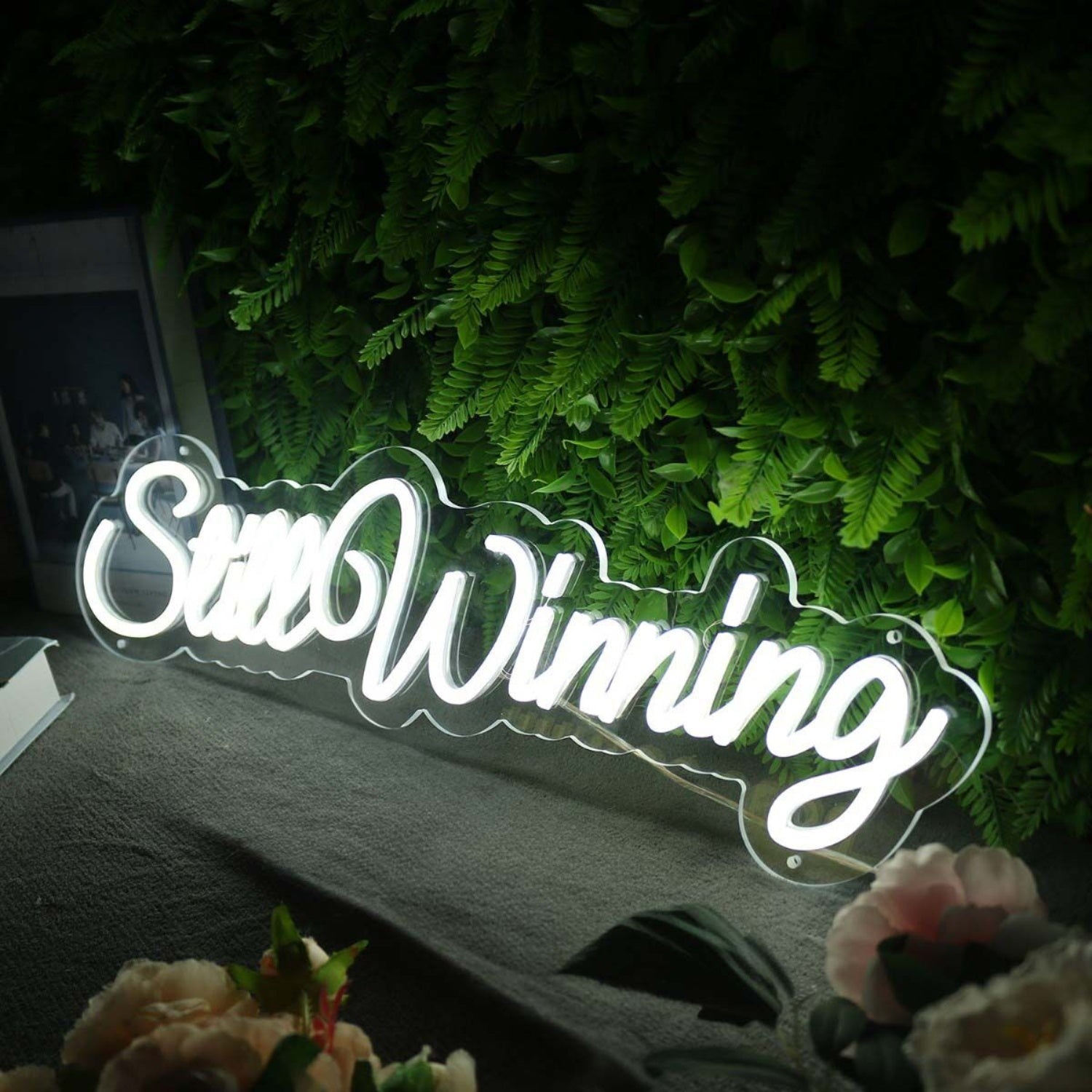 Still Winning White Led Neon Sign | Shineneon