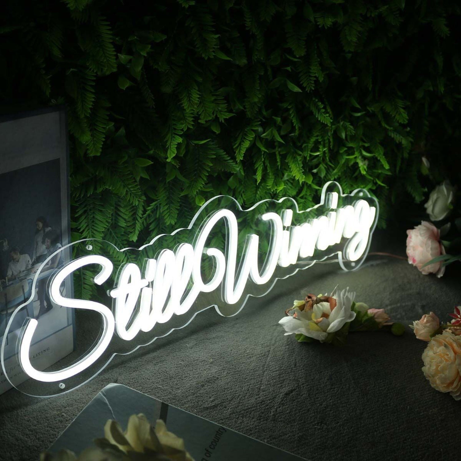 Still Winning White Led Neon Sign | Shineneon