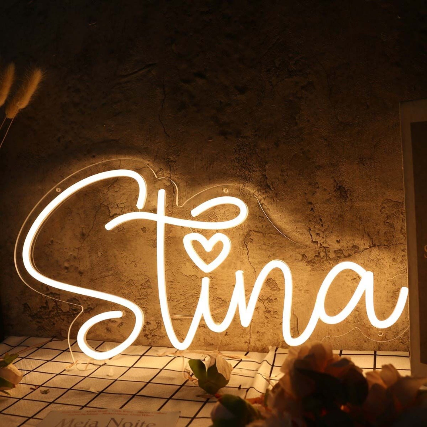 Stina Yellow Led Neon Sign - Shineneon