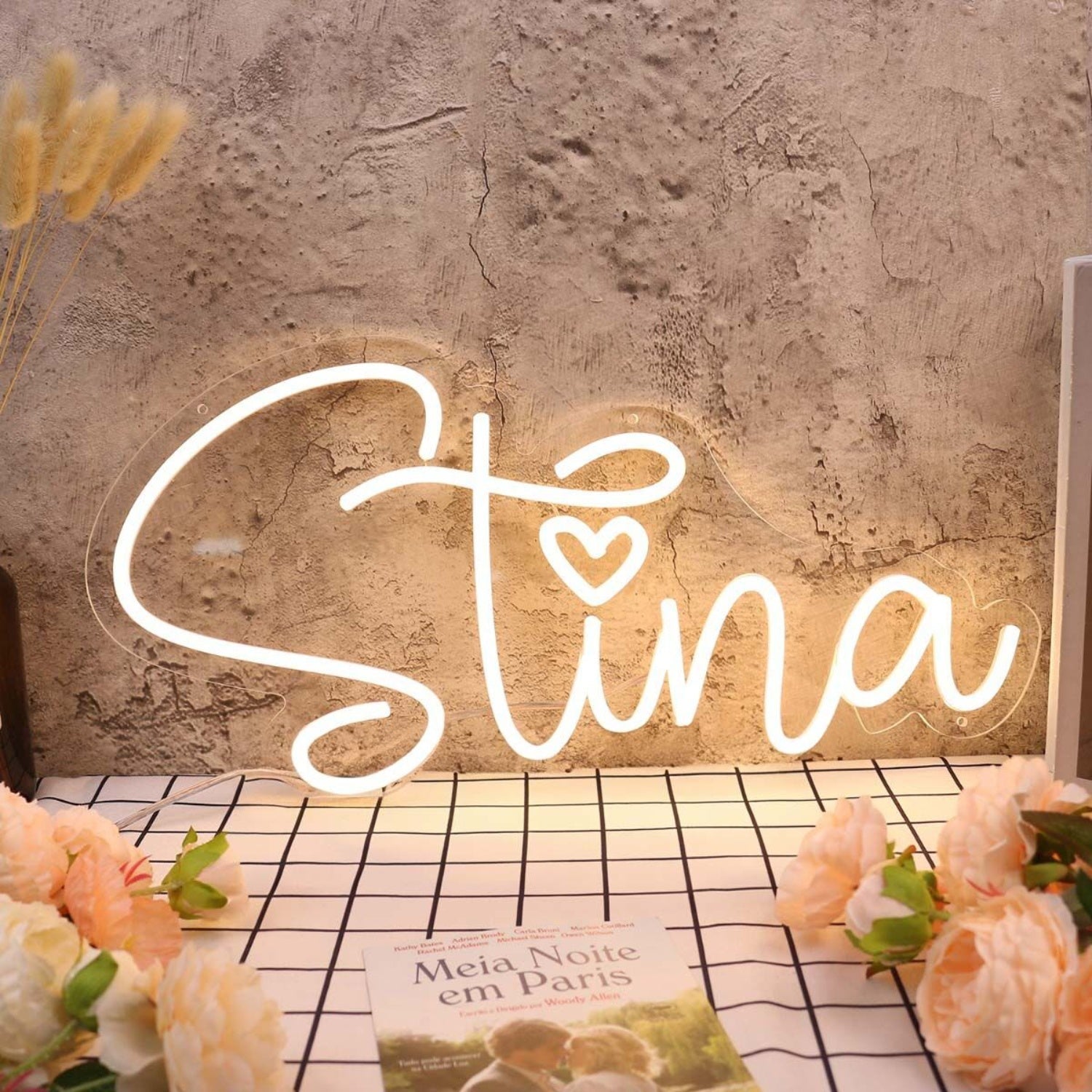 Stina Yellow Led Neon Sign - Shineneon