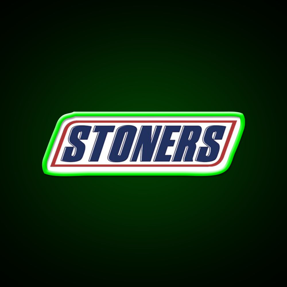 Stoners Bar Hemp Inspired Green Leaf Led Neon Sign Rgb Color - LED neon sign view 8