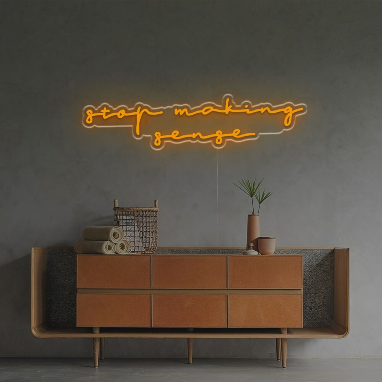Stop Making Sense Led Neon Sign | Shineneon